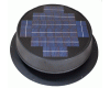 Natural Light 35 Watt Ultra Low-Profile Solar Attic Fan - Gray