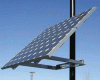 Power-Fab Side-of-Pole Mount - Trina TSM-245PA05.08 245 Watt Solar - Two Modules